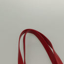 BURBERRY Nova Check Tote Bag Canvas Leather Beige Red gold Auth 132630-8