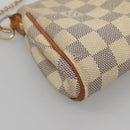 LOUIS VUITTON Damier Azur Eva Shoulder Bag 2way N55214 LV Auth 132641-14