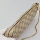 LOUIS VUITTON Damier Azur Eva Shoulder Bag 2way N55214 LV Auth 132641-6