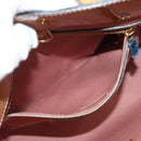 LOUIS VUITTON Monogram Vernis Catalina BB Hand Bag Rose Velur M90015 Auth 132647-19