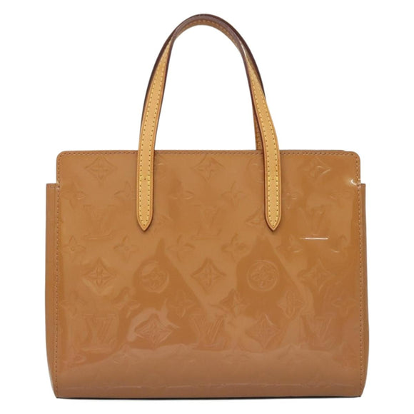 LOUIS VUITTON Monogram Vernis Catalina BB Hand Bag Rose Velur M90015 Auth 132647