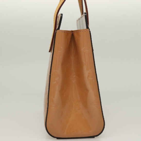 LOUIS VUITTON Monogram Vernis Catalina BB Hand Bag Rose Velur M90015 Auth 132647