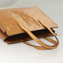 LOUIS VUITTON Monogram Vernis Catalina BB Hand Bag Rose Velur M90015 Auth 132647-6