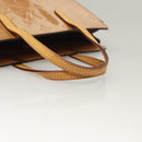 LOUIS VUITTON Monogram Vernis Catalina BB Hand Bag Rose Velur M90015 Auth 132647-7