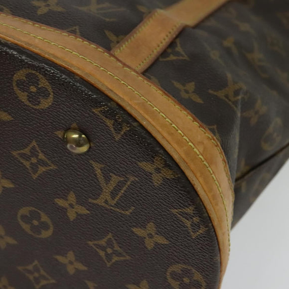 LOUIS VUITTON Monogram Bucket GM Shoulder Bag M42236 LV Auth 132651