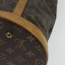 LOUIS VUITTON Monogram Bucket GM Shoulder Bag M42236 LV Auth 132651-9