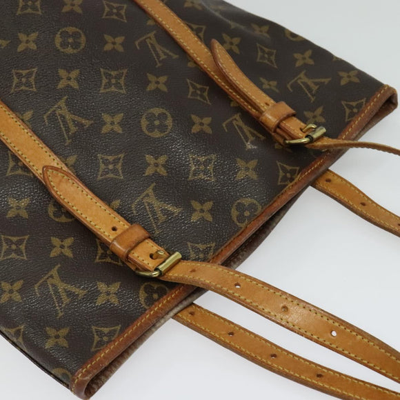 LOUIS VUITTON Monogram Bucket GM Shoulder Bag M42236 LV Auth 132651