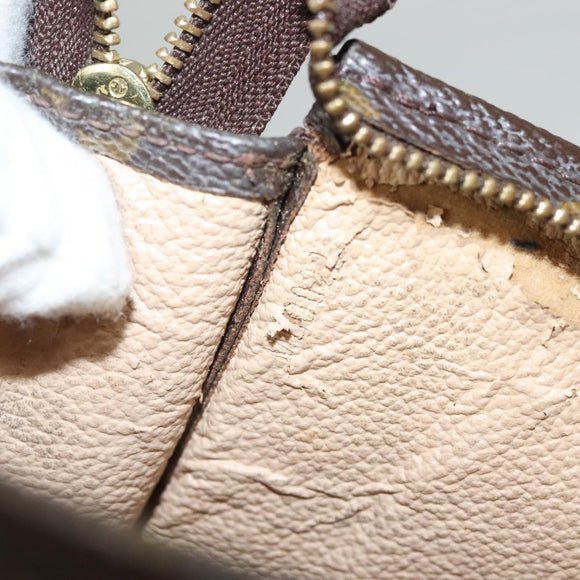 LOUIS VUITTON Monogram Poche Toilette 19 Pouch M47544 LV Auth 132654