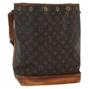 LOUIS VUITTON Monogram Noe Shoulder Bag M42224 LV Auth 132658-1