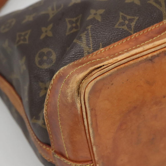 LOUIS VUITTON Monogram Noe Shoulder Bag M42224 LV Auth 132658