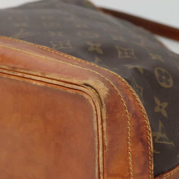 LOUIS VUITTON Monogram Noe Shoulder Bag M42224 LV Auth 132658