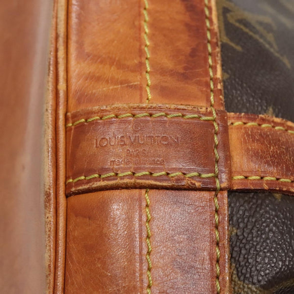 LOUIS VUITTON Monogram Noe Shoulder Bag M42224 LV Auth 132658