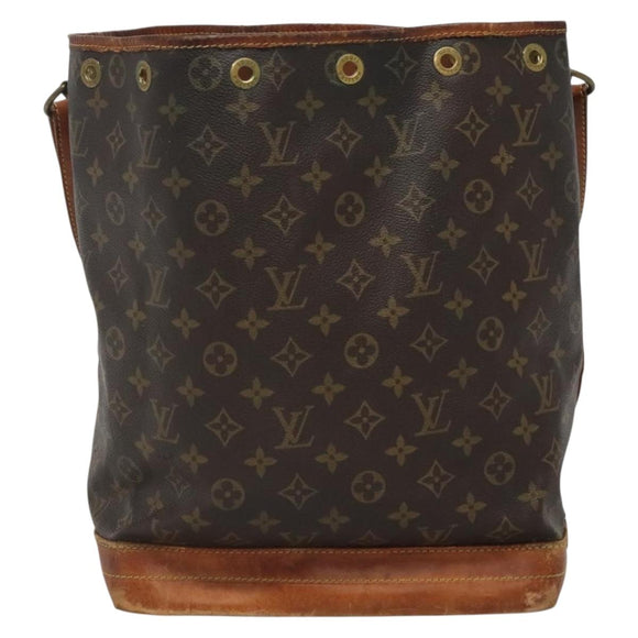LOUIS VUITTON Monogram Noe Shoulder Bag M42224 LV Auth 132658