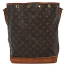LOUIS VUITTON Monogram Noe Shoulder Bag M42224 LV Auth 132658-3