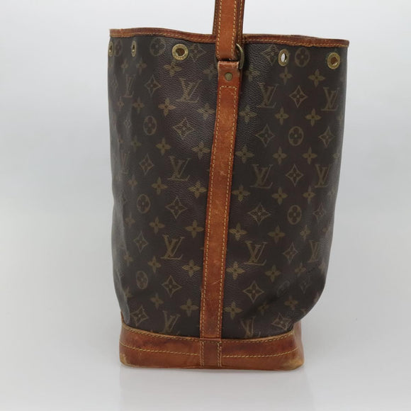 LOUIS VUITTON Monogram Noe Shoulder Bag M42224 LV Auth 132658