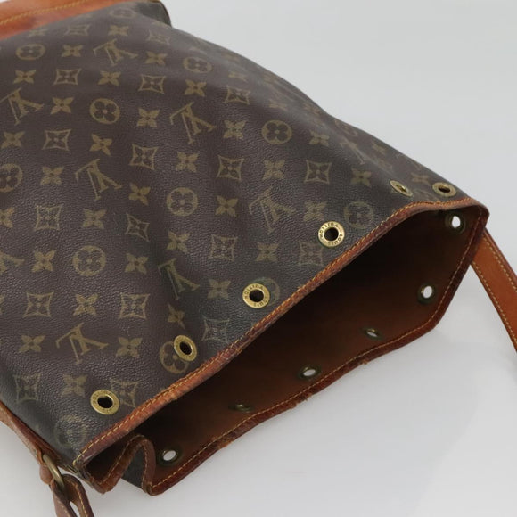 LOUIS VUITTON Monogram Noe Shoulder Bag M42224 LV Auth 132658