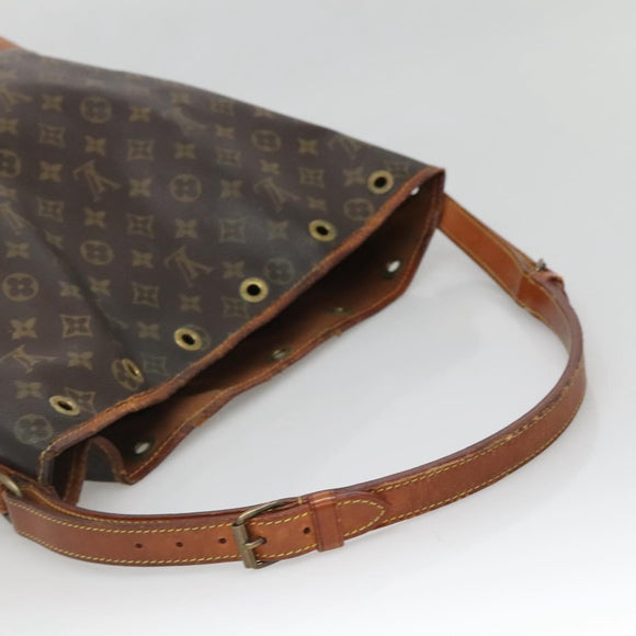 LOUIS VUITTON Monogram Noe Shoulder Bag M42224 LV Auth 132658