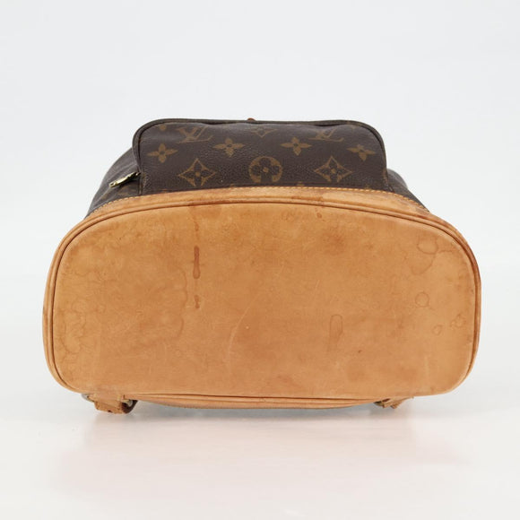 LOUIS VUITTON Monogram Montsouris MM Backpack M51136 LV Auth 132659