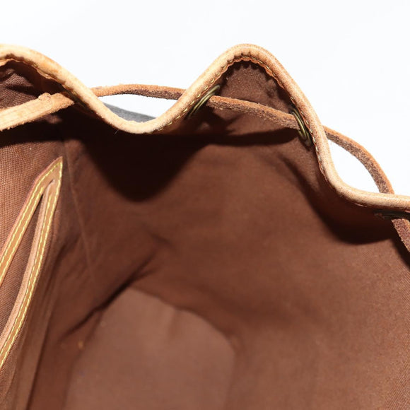 LOUIS VUITTON Monogram Montsouris MM Backpack M51136 LV Auth 132659