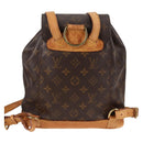 LOUIS VUITTON Monogram Montsouris MM Backpack M51136 LV Auth 132659-3