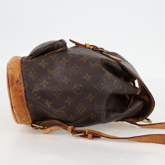 LOUIS VUITTON Monogram Montsouris MM Backpack M51136 LV Auth 132659