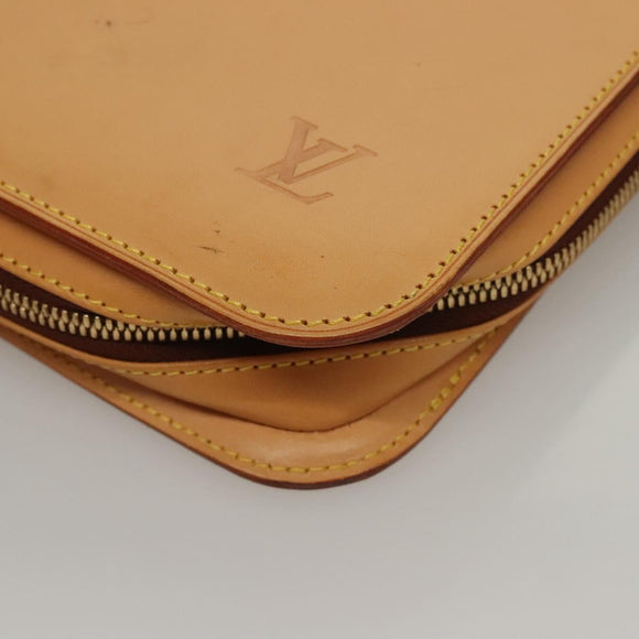 LOUIS VUITTON Nomad Baltic Briefcase 20th Anniversary Beige M99071 Auth 132668