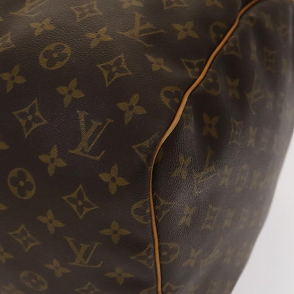 LOUIS VUITTON Monogram Keepall 55 Boston Bag M41424 LV Auth 132676