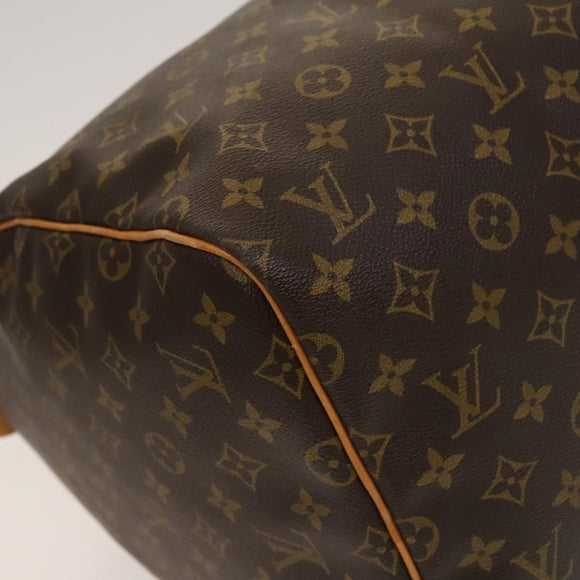LOUIS VUITTON Monogram Keepall 55 Boston Bag M41424 LV Auth 132676