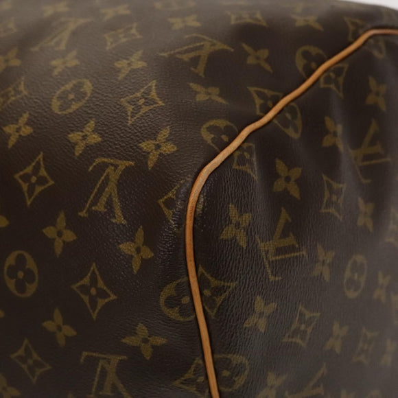 LOUIS VUITTON Monogram Keepall 55 Boston Bag M41424 LV Auth 132676