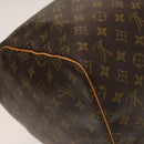 LOUIS VUITTON Monogram Keepall 55 Boston Bag M41424 LV Auth 132676-16
