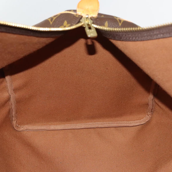 LOUIS VUITTON Monogram Keepall 55 Boston Bag M41424 LV Auth 132676