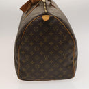 LOUIS VUITTON Monogram Keepall 55 Boston Bag M41424 LV Auth 132676-3