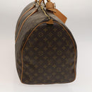 LOUIS VUITTON Monogram Keepall 55 Boston Bag M41424 LV Auth 132676-4