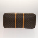 LOUIS VUITTON Monogram Keepall 55 Boston Bag M41424 LV Auth 132676-5