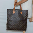 LOUIS VUITTON Monogram Sac Plat Hand Bag M51140 LV Auth 132679-18