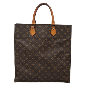 LOUIS VUITTON Monogram Sac Plat Hand Bag M51140 LV Auth 132679 - 0