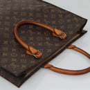 LOUIS VUITTON Monogram Sac Plat Hand Bag M51140 LV Auth 132679-6