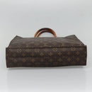 LOUIS VUITTON Monogram Sac Plat Hand Bag M51140 LV Auth 132679-5