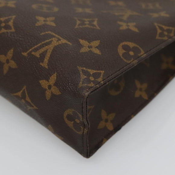 LOUIS VUITTON Monogram Posh Toilette 26 Pouch M47542 LV Auth 132682