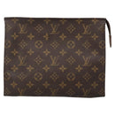 LOUIS VUITTON Monogram Posh Toilette 26 Pouch M47542 LV Auth 132682-13