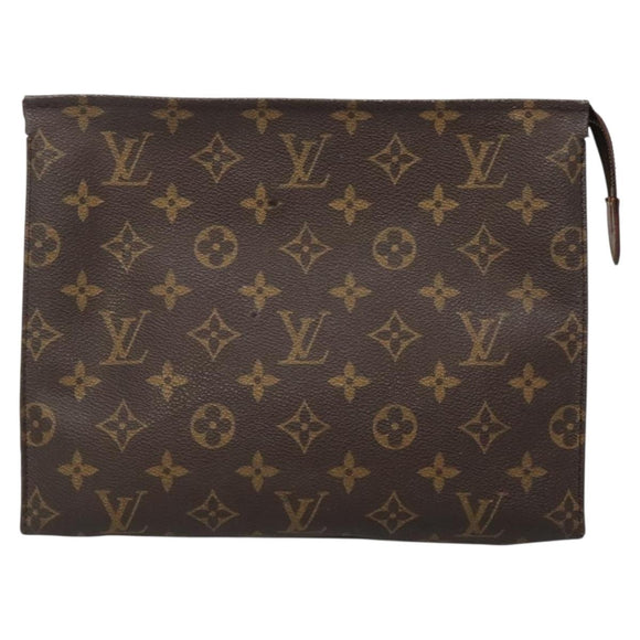 LOUIS VUITTON Monogram Posh Toilette 26 Pouch M47542 LV Auth 132682