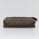 LOUIS VUITTON Monogram Posh Toilette 26 Pouch M47542 LV Auth 132682-6