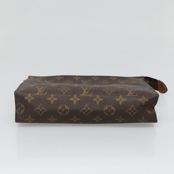 LOUIS VUITTON Monogram Posh Toilette 26 Pouch M47542 LV Auth 132682