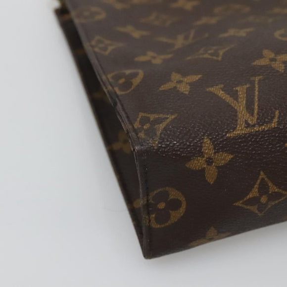LOUIS VUITTON Monogram Posh Toilette 26 Pouch M47542 LV Auth 132682