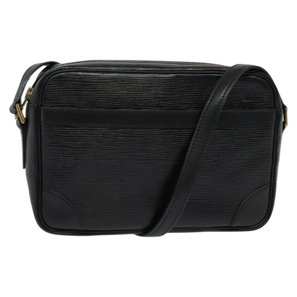 LOUIS VUITTON Epi Trocadero 23 Shoulder Bag Black M52302 LV Auth 132696