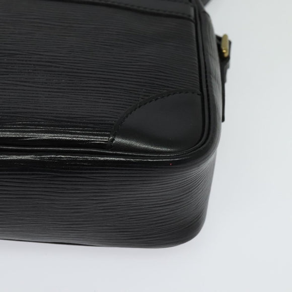 LOUIS VUITTON Epi Trocadero 23 Shoulder Bag Black M52302 LV Auth 132696