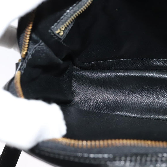 LOUIS VUITTON Epi Trocadero 23 Shoulder Bag Black M52302 LV Auth 132696