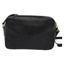 LOUIS VUITTON Epi Trocadero 23 Shoulder Bag Black M52302 LV Auth 132696-2