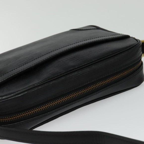 LOUIS VUITTON Epi Trocadero 23 Shoulder Bag Black M52302 LV Auth 132696