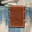 LOEWE Anagram Paula's Ibiza Tote Bag Canvas Multicolor Auth 132697-17